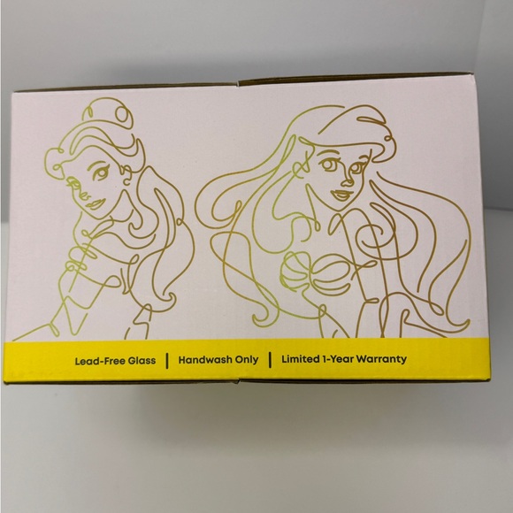 JoyJolt Disney Princess Stemless Glasses Set - Picture 8 of 8